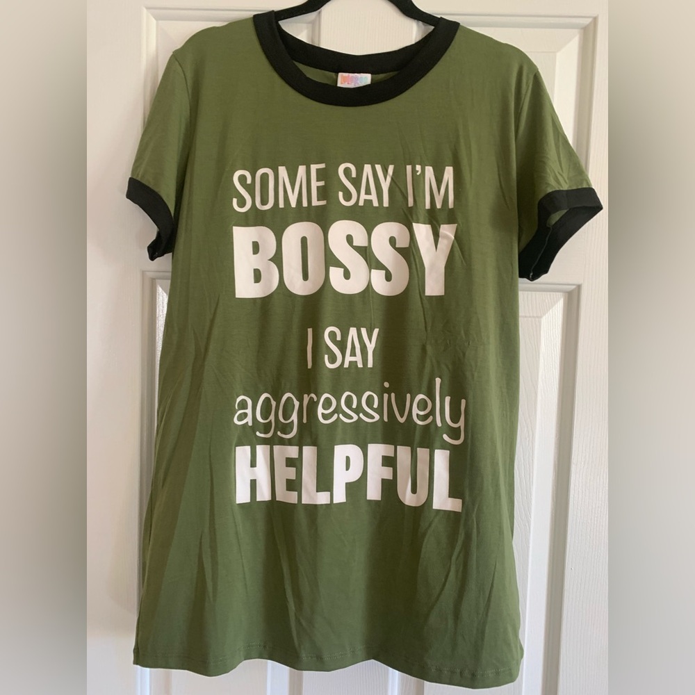 LuLaRoe Graphic Tee - Large